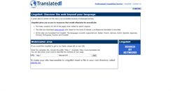 Desktop Screenshot of lingobot.translated.net